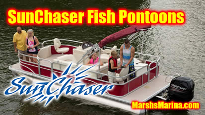 Sunchaser Fish Pontoon Boats