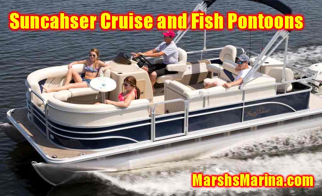 Sunchaser Cruise and Fish Pontoon Boats